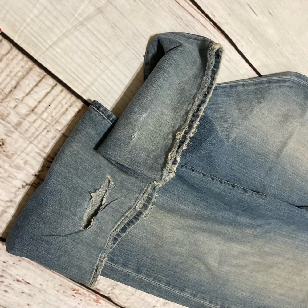 Lucky Brand Dungarees By Gene Montesano 40x32 Trucker Straight Leg Zipper Fly - Picture 10 of 12